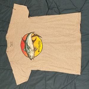 Mens Columbia PFG tee, size medium